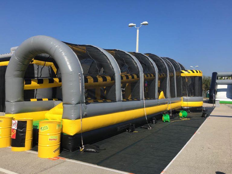 Toxic Drop Inflatable Obstacle Course Cincinnati A 1 Amusement Party