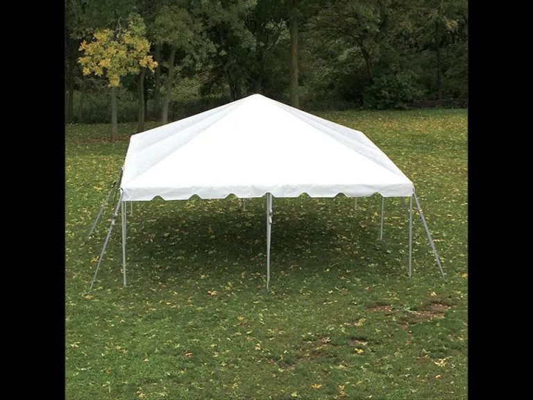 Tent – 20′ x 20′ Frame Tent | Cincinnati A-1 Amusement Party Rentals ...