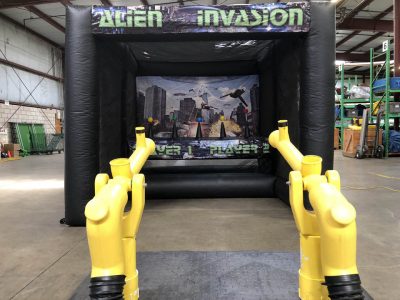 Alien Invasion Inflatable Shooting Game Rental - Cincinnati, Ohio