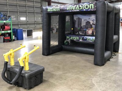 Alien Invasion Inflatable Shooting Game Rental - Cincinnati, Ohio