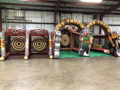 Axe Throwing Inflatable Rental - Viking - Cincinnati, Ohio