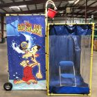 Indoor Dunk Tank Splash Attachment for Bucket Dump Game Rental Cincinnati Ohio