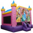 Disney Rapunzel Belle Ariel Cinderella Jasmine Tiana Princess Castle Bounce House Rental Cincinnati Ohio