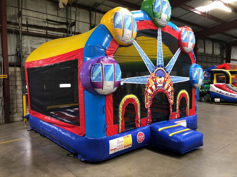 Ferris Wheel - Carnival Inflatable Bounce House with Lights Rental ...