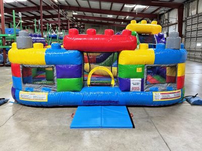 Lego Building Blocks Inflatable Playland Party Rental Cincinnati Ohio