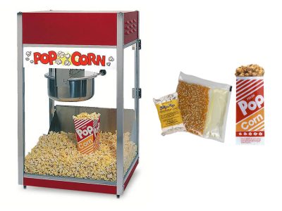 Popcorn and Caramel Corn Maker Machine Rental Cincinnati Ohio