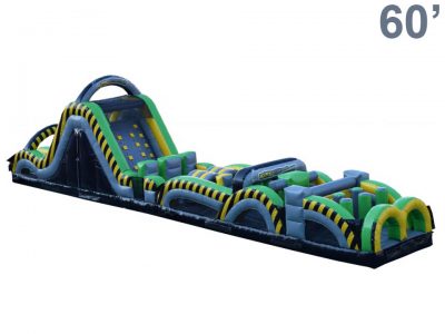 Caution Course Inflatable Obstacle Course - 60' Rental Cincinnati Ohio