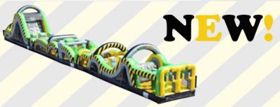 Caution Course Inflatable Obstacle Course Rental Cincinnati Ohio