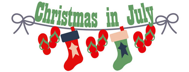 Christmas in july holiday rental