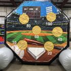 Giant Inflatable Soccer Kick Darts Bullseye Velcro Arrow Rental Cincinnati Ohio