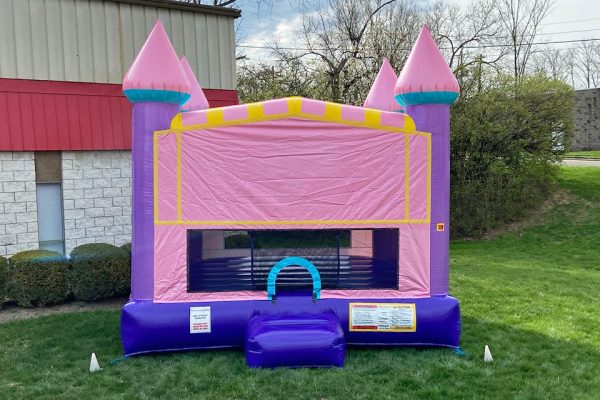 Dazzling Castle - Bounce House_Front View_960x720