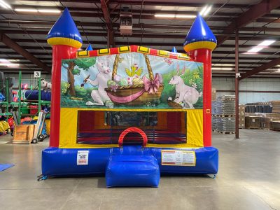 Easter Custom Castle Bounce House Renal Cincinnati Ohio