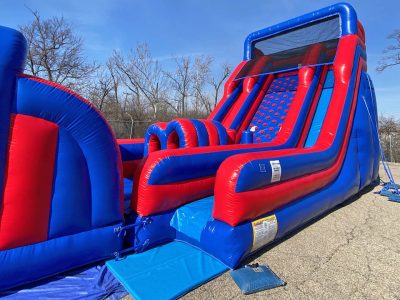 Inflatable Run & Rock Climb Obstacle Course Rental Cincinnati Ohio