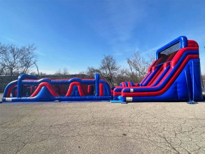 Inflatable Run & Rock Climb Obstacle Course Rental Cincinnati Ohio