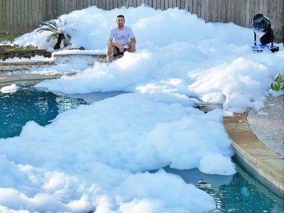 Foam Cannon - Backyard Foam Pool Party Rental Cincinnati Ohio