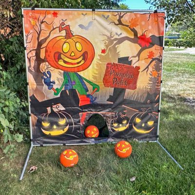 Carnival frame game pumpkin fall harvest halloween party rental cincinnati ohio