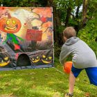 Carnival frame game pumpkin fall harvest halloween party rental cincinnati ohio