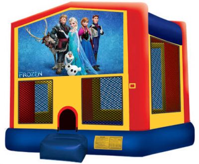 Elsa Frozen Playhouse Inflatable Bounce House Rental Cincinnati Ohio