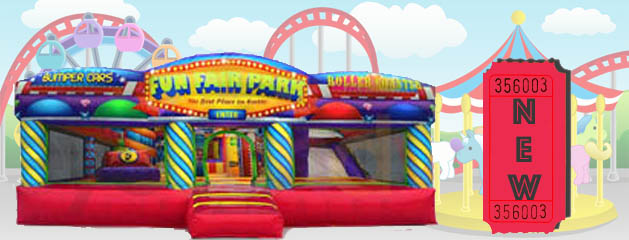 Fun Fair Park Inflatable Preschool Playland Bouncehouse - Cincinnati, Ohio