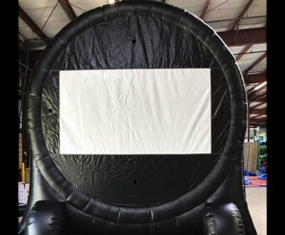 Giant Inflatable Soccer Kick Darts Bullseye Velcro Arrow Inflatable Movie Screen Rental Cincinnati Ohio