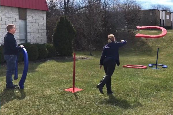 Giant Oversize Horse Shoes Game Rental Cincinnati, Ohio