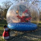 Inflatable Life Size Giant Snow Globe Rental Cincinnati Ohio