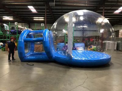 Inflatable Life Size Giant Snow Globe Rental Cincinnati Ohio