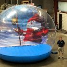 Inflatable Life Size Giant Snow Globe Rental Cincinnati Ohio