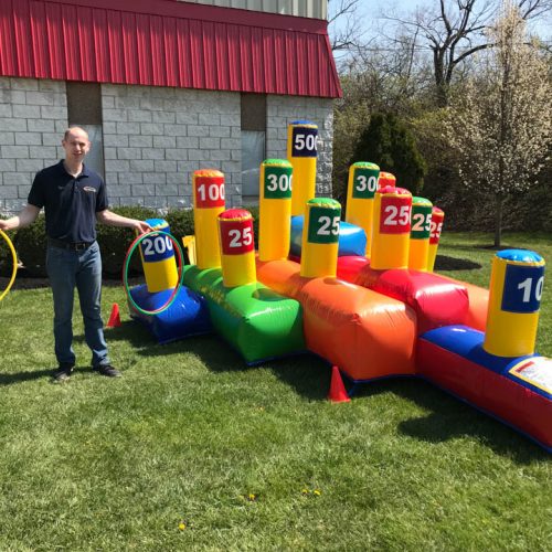 Giant Ring Toss - Inflatable Game Rental | Cincinnati A-1 Amusement