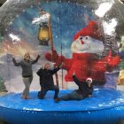 Inflatable Life Size Giant Snow Globe Rental Cincinnati Ohio