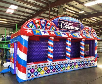 Grand Carnival Midway - Inflatable Carnival Booth Trailer Rental - Cincinnati, Ohio