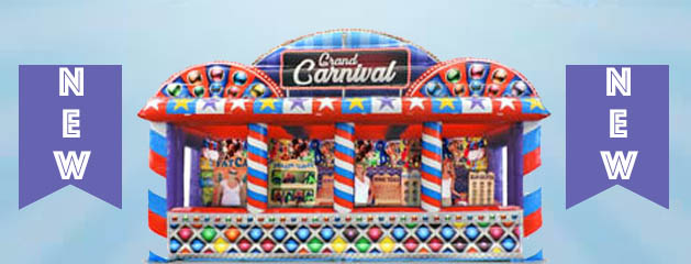 Grand Carnival Midway Inflatable Game and Prize Booth Rental Cincinnati Ohio