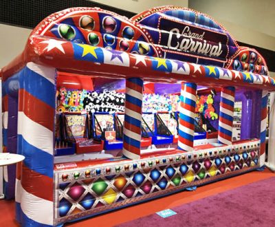 Grand Carnival Midway - Inflatable Carnival Booth Trailer Rental - Cincinnati, Ohio