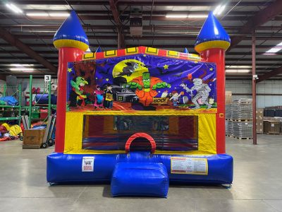 Halloween Custom Castle Bounce House Renal Cincinnati Ohio