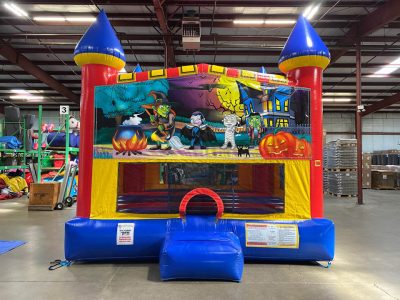 Happy Haunting Custom Castle Bounce House Renal Cincinnati Ohio