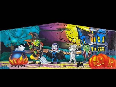 Happy Haunting Custom Castle Bounce House Renal Cincinnati Ohio