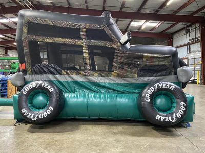 Hummer Camouflage Truck Inflatable Bounce House Rental Cincinnati Ohio