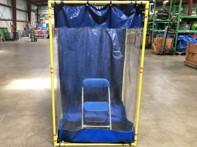 Indoor Dunk Tank Splash Attachment for Bucket Dump Game Rental Cincinnati Ohio