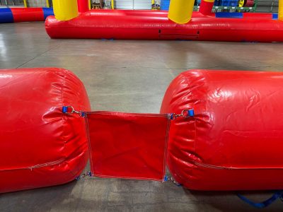 Inflatable Race Track for tricycles, toilet racers, big wheels rental cincinnati ohio