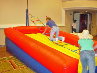 Jacob's Ladder Carnival Rope Balance Game Rental Cincinnati Ohio