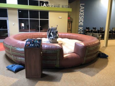 Mechanical Bull Rental with Inflatable Cincinnati, Ohio