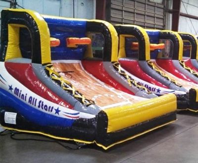 Mini All Stars Inflatable Basketball Pop-A-Shot Rental Cincinnati Ohio