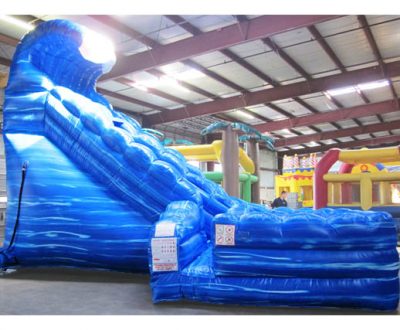 Monster Wave Dual Lane Inflatable Water Slide Rental Cincinnati Ohio