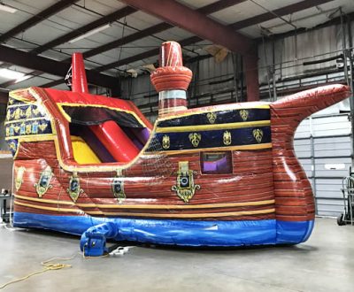 Pirate Ship 3 in 1 Inflatable bounce and Slide Combo Rental Cincinnati Ohio