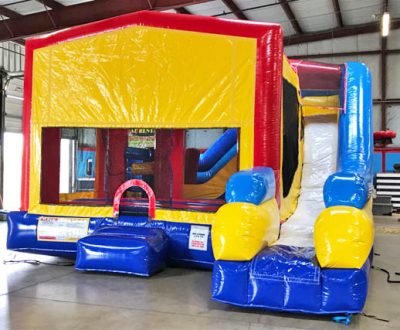 Playhouse Inflatable Bounce House and Slide Combo Rental Cincinnati Ohio