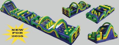 Radical Run Inflatable Obstacle Course Rental Cincinnati Ohio