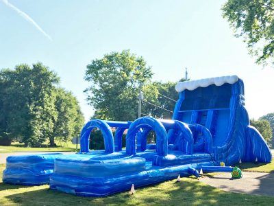 Riptide Inflatable Water Slide Dual Lane with Inflatable slip n slide rental cincinnati ohio