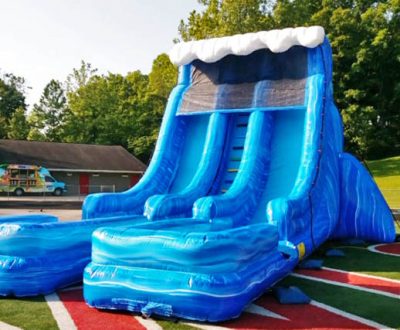 Riptide Inflatable Water Slide Dual Lane with Inflatable slip n slide rental cincinnati ohio