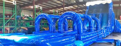 Riptide Inflatable Water Slide Dual Lane with Inflatable slip n slide rental cincinnati ohio