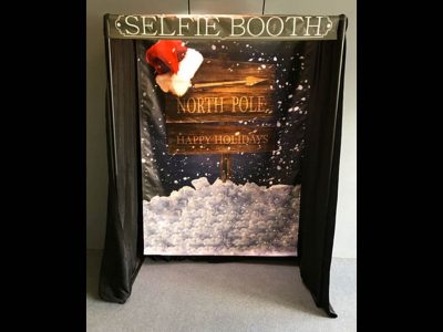 Selfie Booth Photo Backdrop Station Rental Cincinnati Ohio